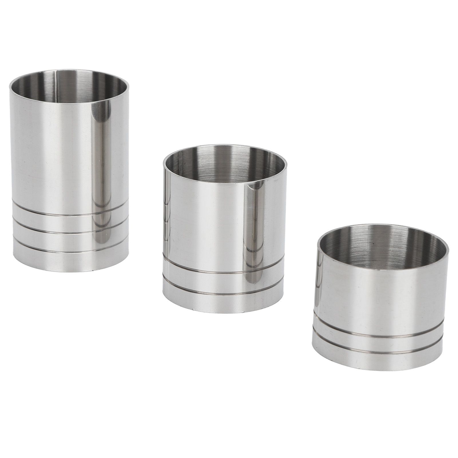 Cocktail Jigger Bar Drink Measuring Cup Ounce Cup Set Bartender Tool (25ml 35ml 50ml) — image 3