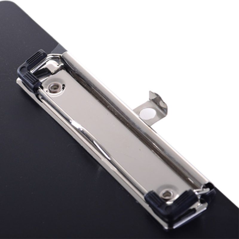 Office Landscape Plastic Clipboard, 32 × 43.7 × 0.3cm 60% Recycled, Black-Clipboards Low Profile Clip Extra Large Clipboard Black — image 2