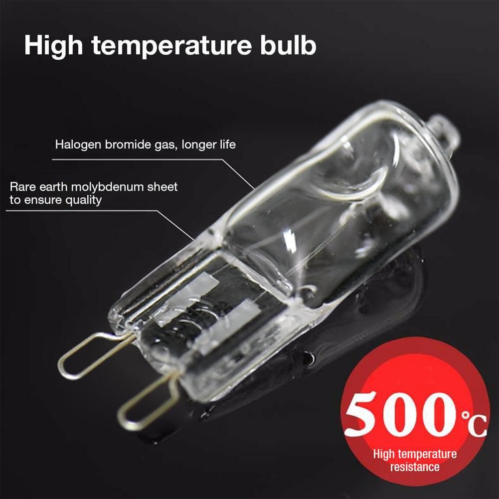 Bulbs Compatible Replacement Halogen Bulbs for Range Oven 25W Needle shaped bulb baking bulb 110-210V โ image 4
