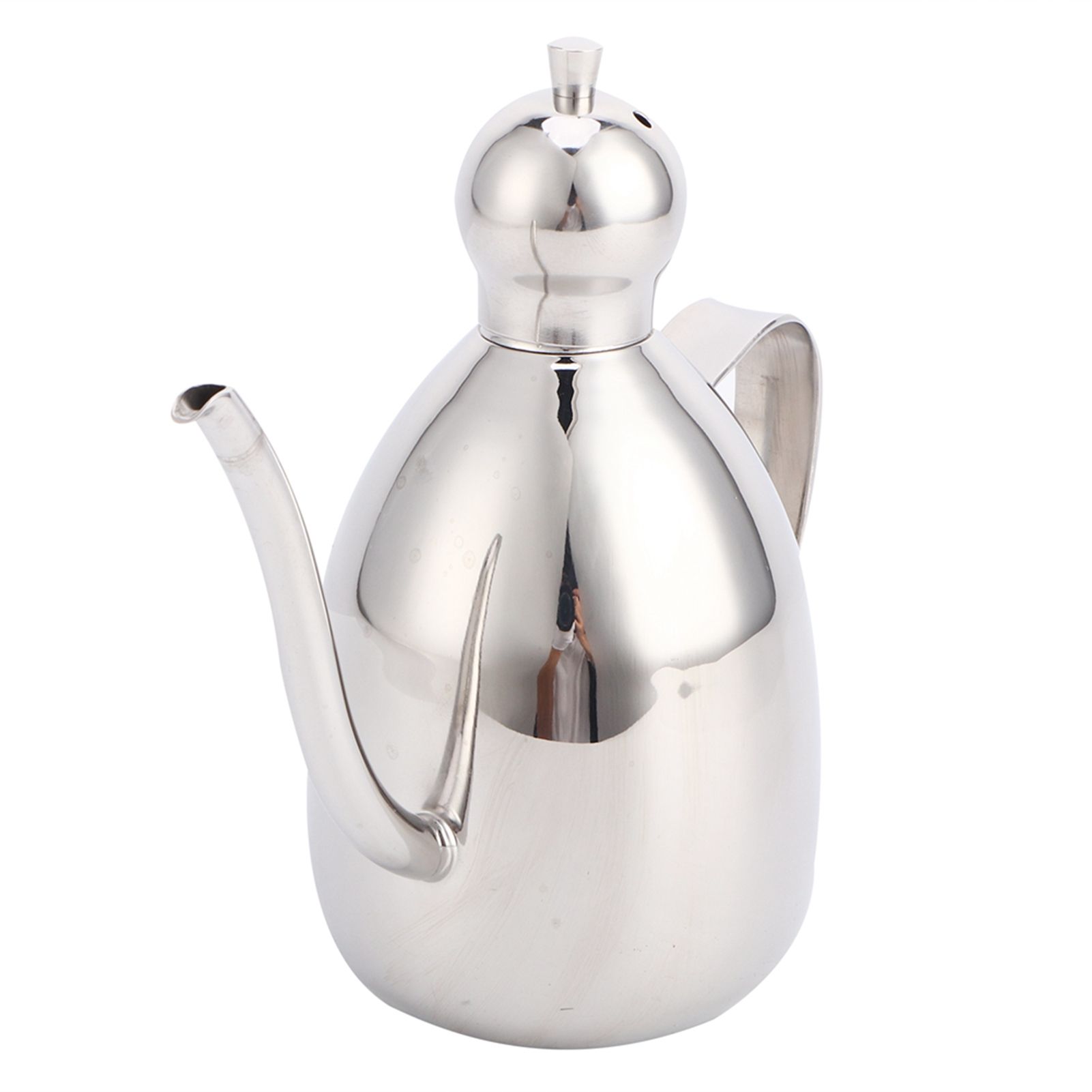 Oil Dispenser Stainless Steel Oil Bottle Leakproof Vinegar Pot Kitchen Storage Container0.25L — image 2