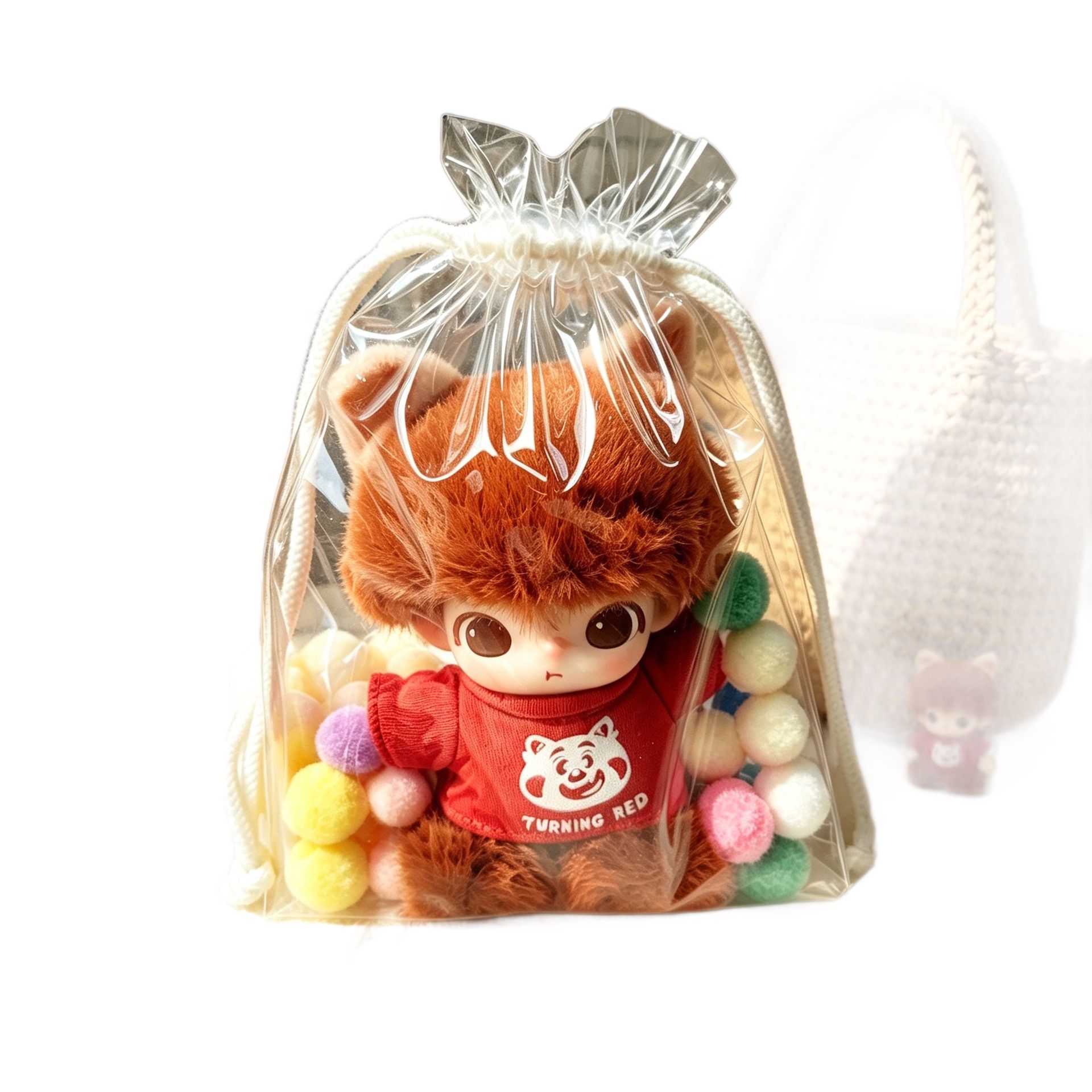 PVC Doll Storage Bag Clear Travel Organizer โ image 6