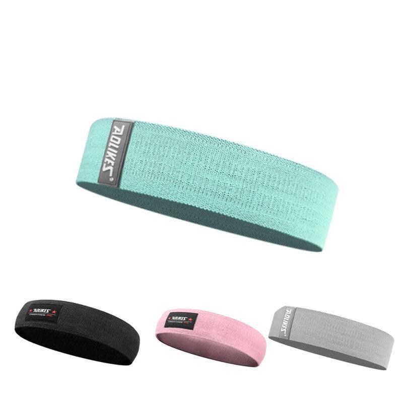 8x64CM Resistance Booty Bands Hip Circle Loop Bands Gym Home Exercise Women - Green — image 2