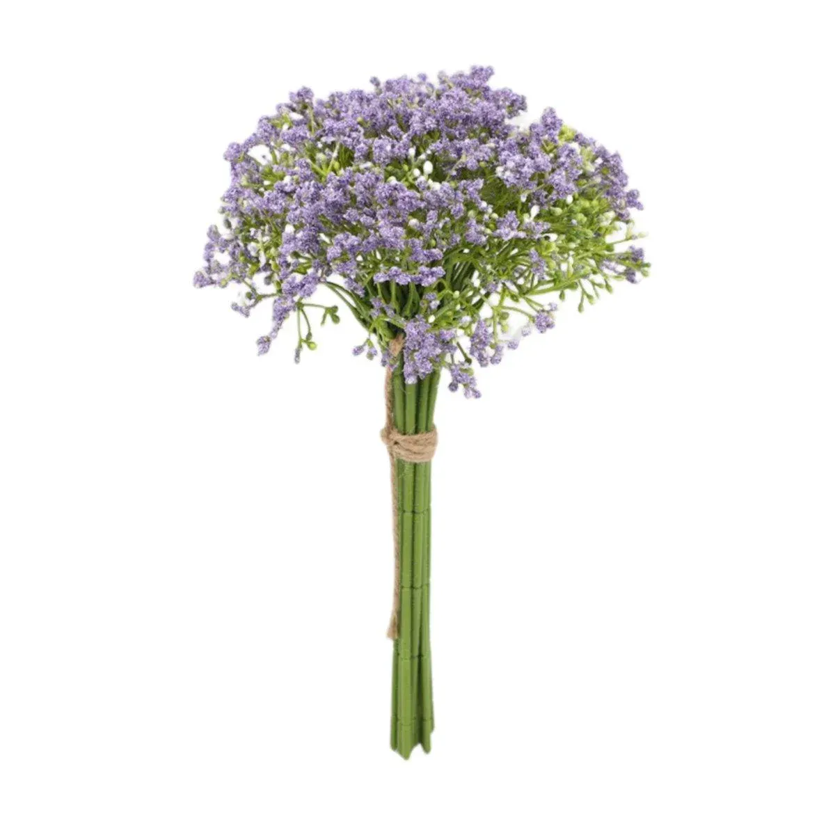 12PCS Artificial Foam Gypsophila Flower Bouquet for Wedding and Home Ornaments - Purple