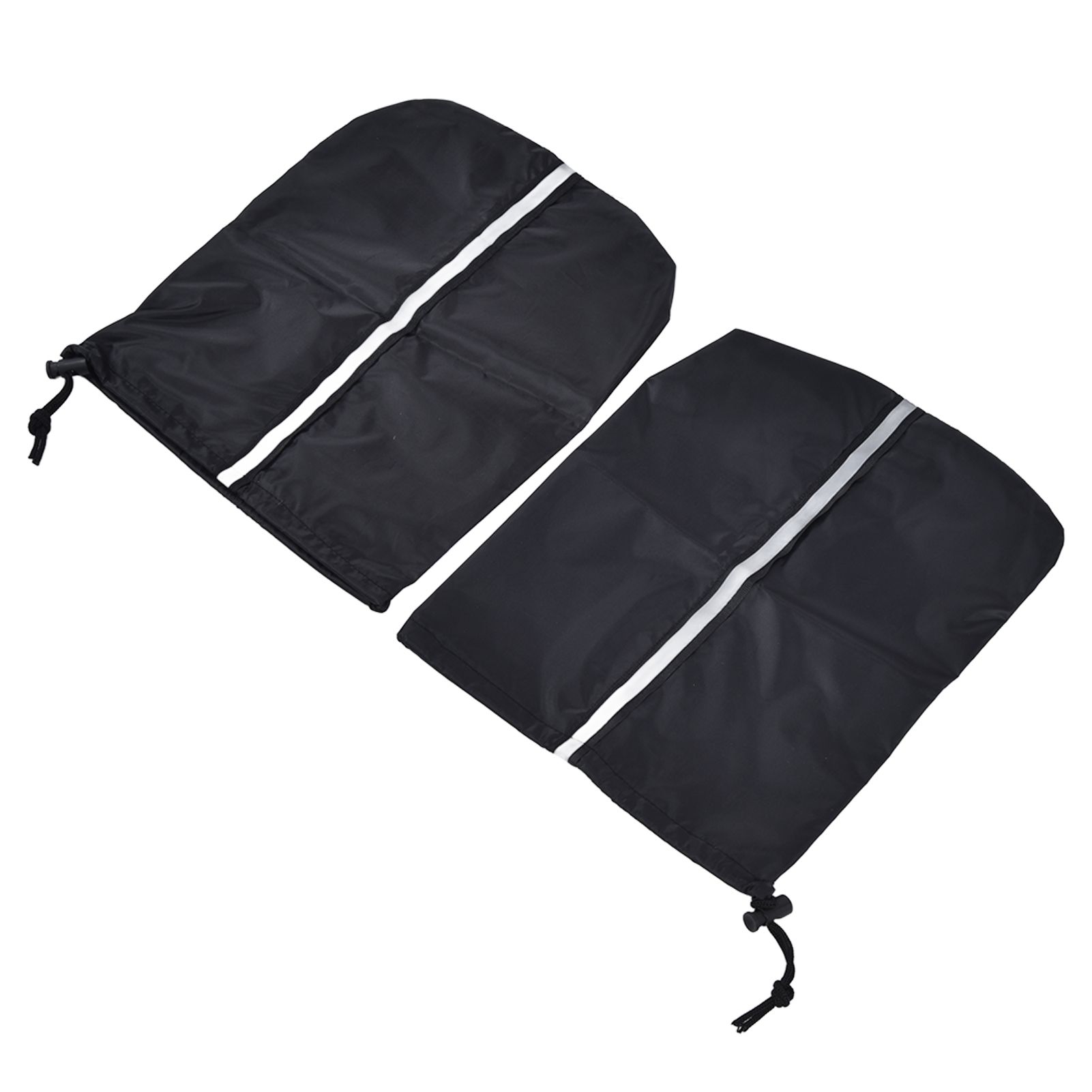 33x27cm Universal Car Mirror Cover Side View Mirror Cover Black Auto Rearview Protection Protector โ image 6