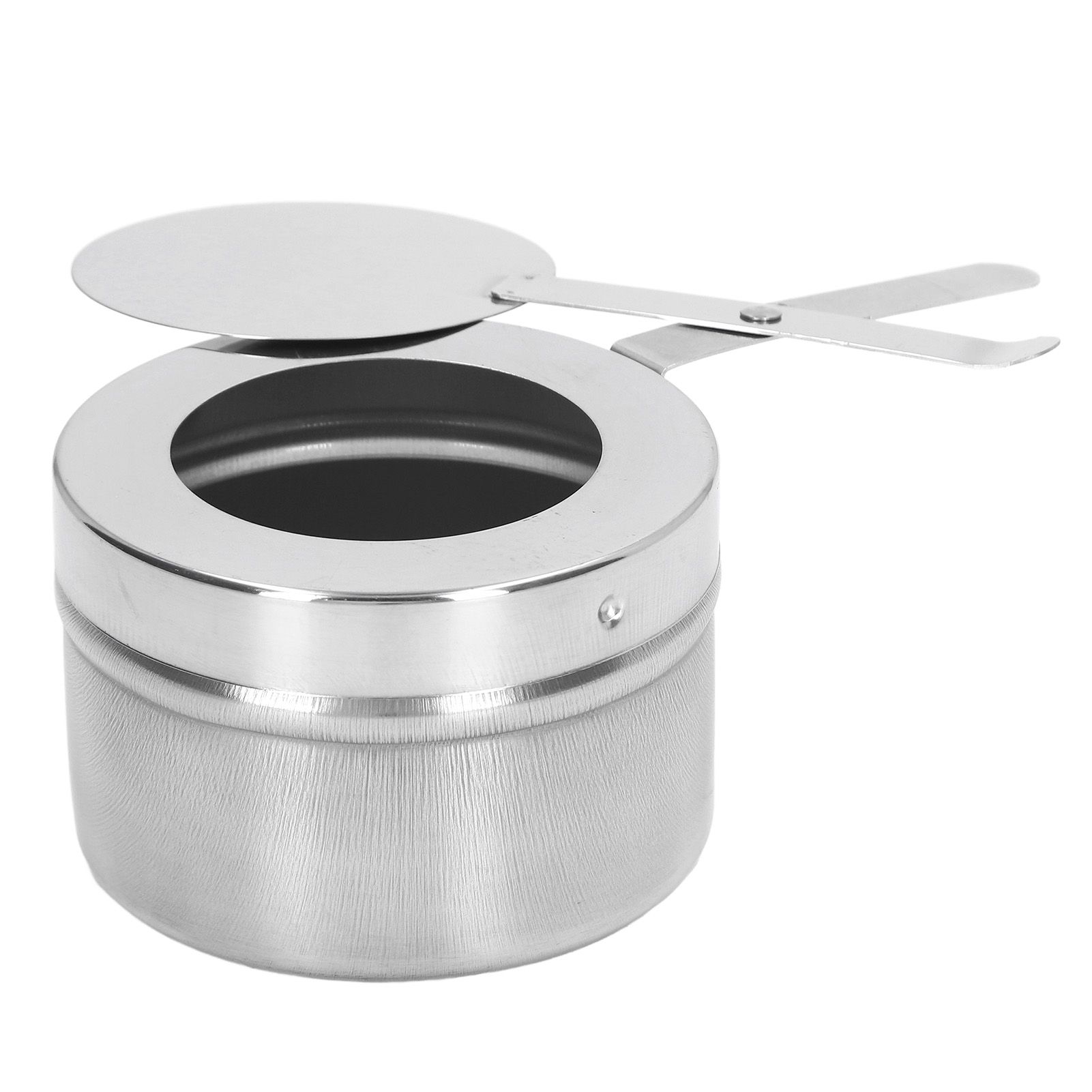 Wax Heating Furnace with Handle and Cover Stainless Steel Portable Food Heating Stove Cup — image 6