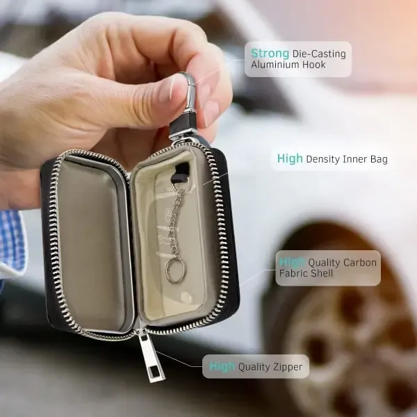 Sturdy Heavy Duty Replacement Car Key Case, Car Key Signal Blocker Car Key Case RFID, Top Quality, Easy to Use โ image 4