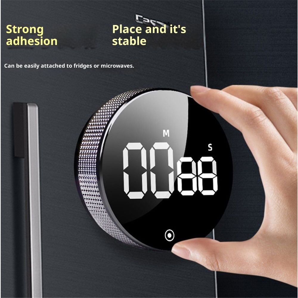 Digital Kitchen Timers, Visual timers Large LED Display Magnetic Countdown Countup Timer for Classroom Cooking Fitness Baking Studying Teaching, Easy for Kids — image 3