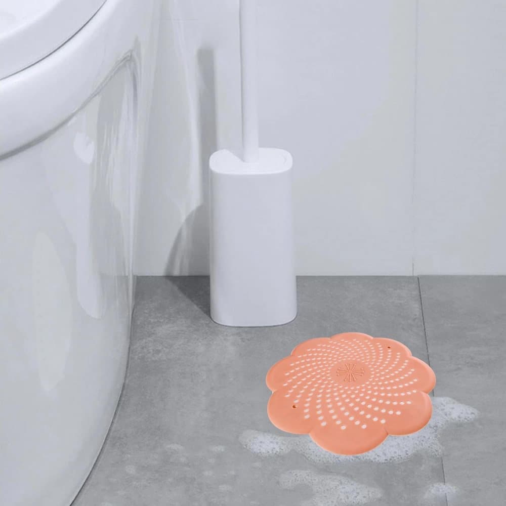 5-Pack Silicone Hair Trap Filter for Drain & Sink, Collects Debris and Food Residue, Compatible with Bathtub and Shower — image 6