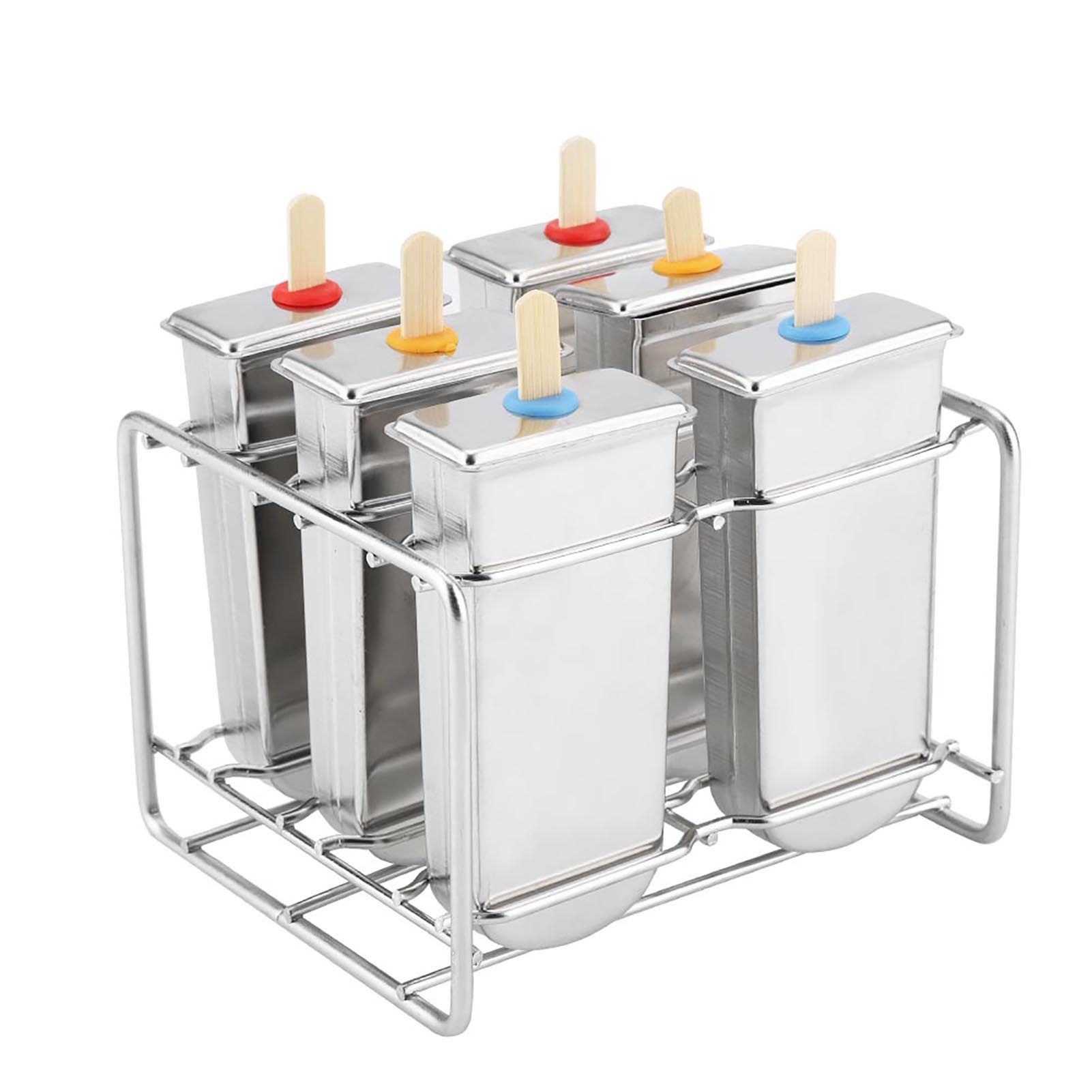 Stainless Steel Molds Ice Cream Industrial Home Kitchen DIY Ice Pop Mould Maker Tool(4#) โ image 2