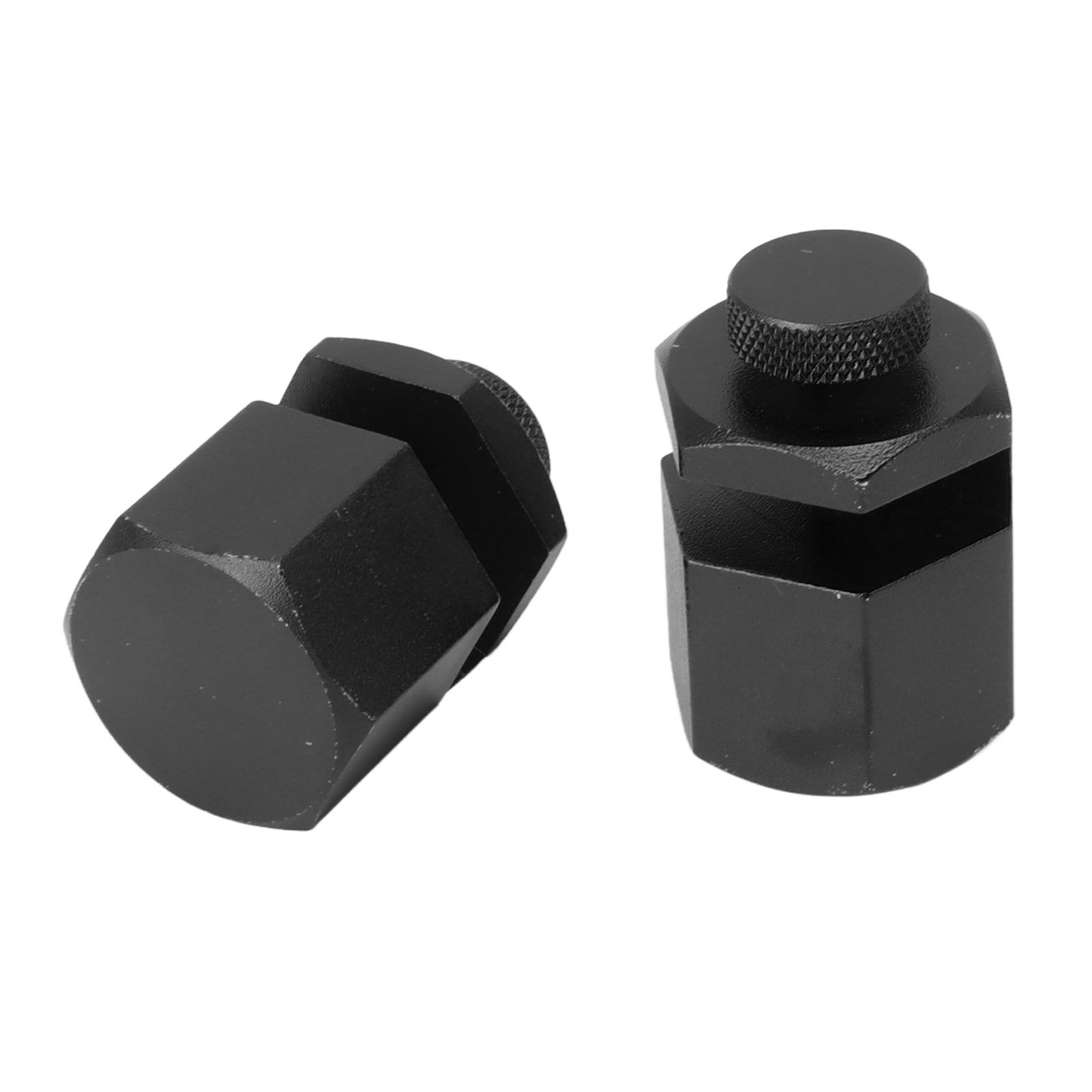 2PCS Stair Guages Knobs Aluminium Alloy Stair Stringer Layout Tool for Framing Square Carpentry Rafter Black โ image 5