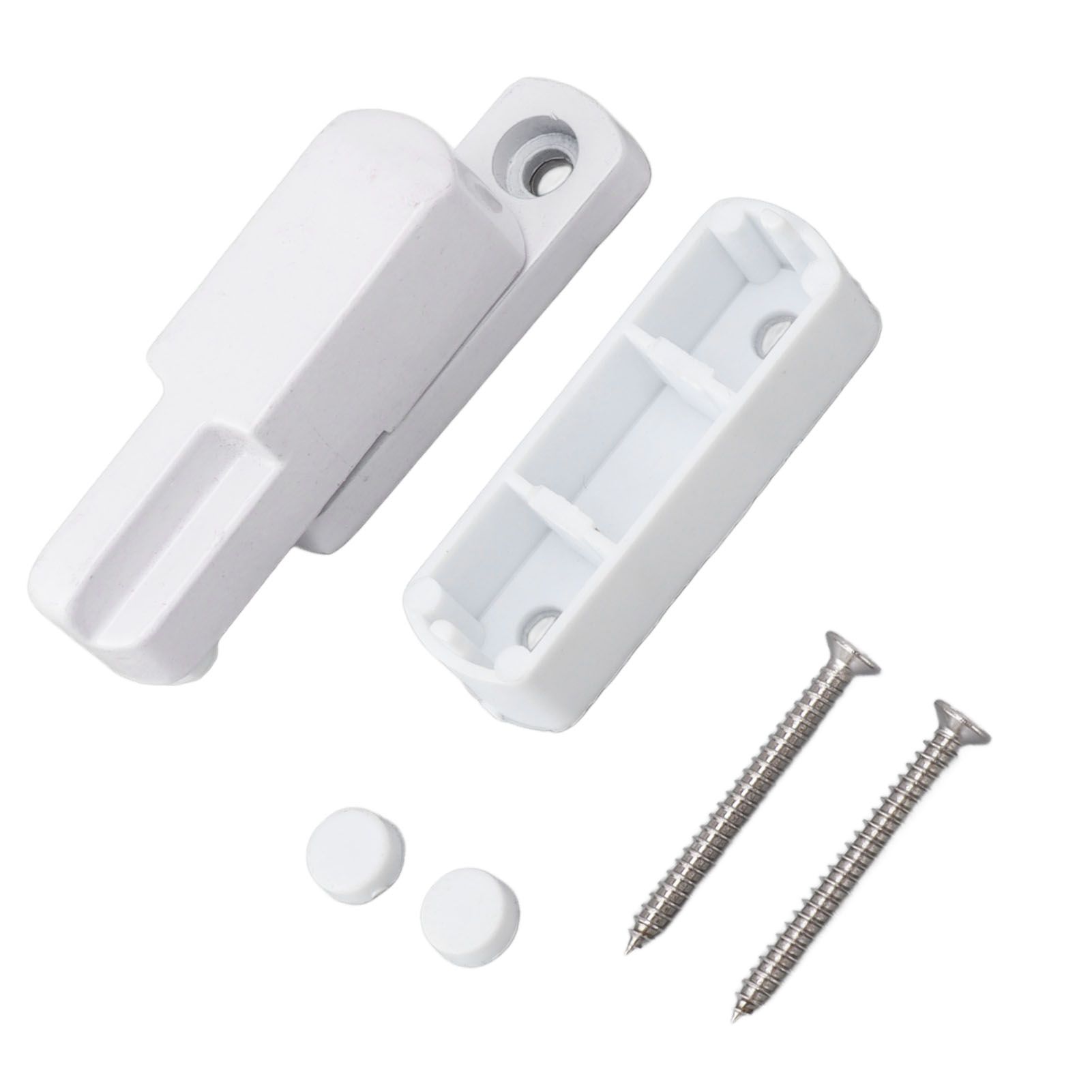 Window Sash Lock Aluminum Alloy T Type Sliding Window Latch Child Proof Safety Lock for Home Security White โ image 3
