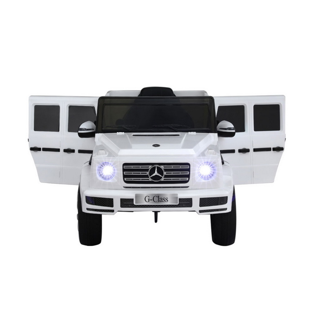Kids Ride On Car Licensed G500 Electric Toys Horn Remote 12V White โ image 3