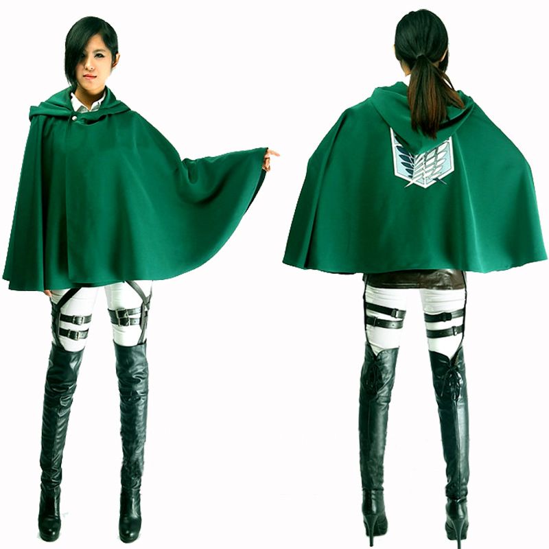 Attack on Titan Cosplay Costume Set Manjiayuan Uniform Belt group + small leather skirt Size: S; Height (cm): 155-160; Weight (kg): 45-50; Bust (cm): 82-86 — image 3