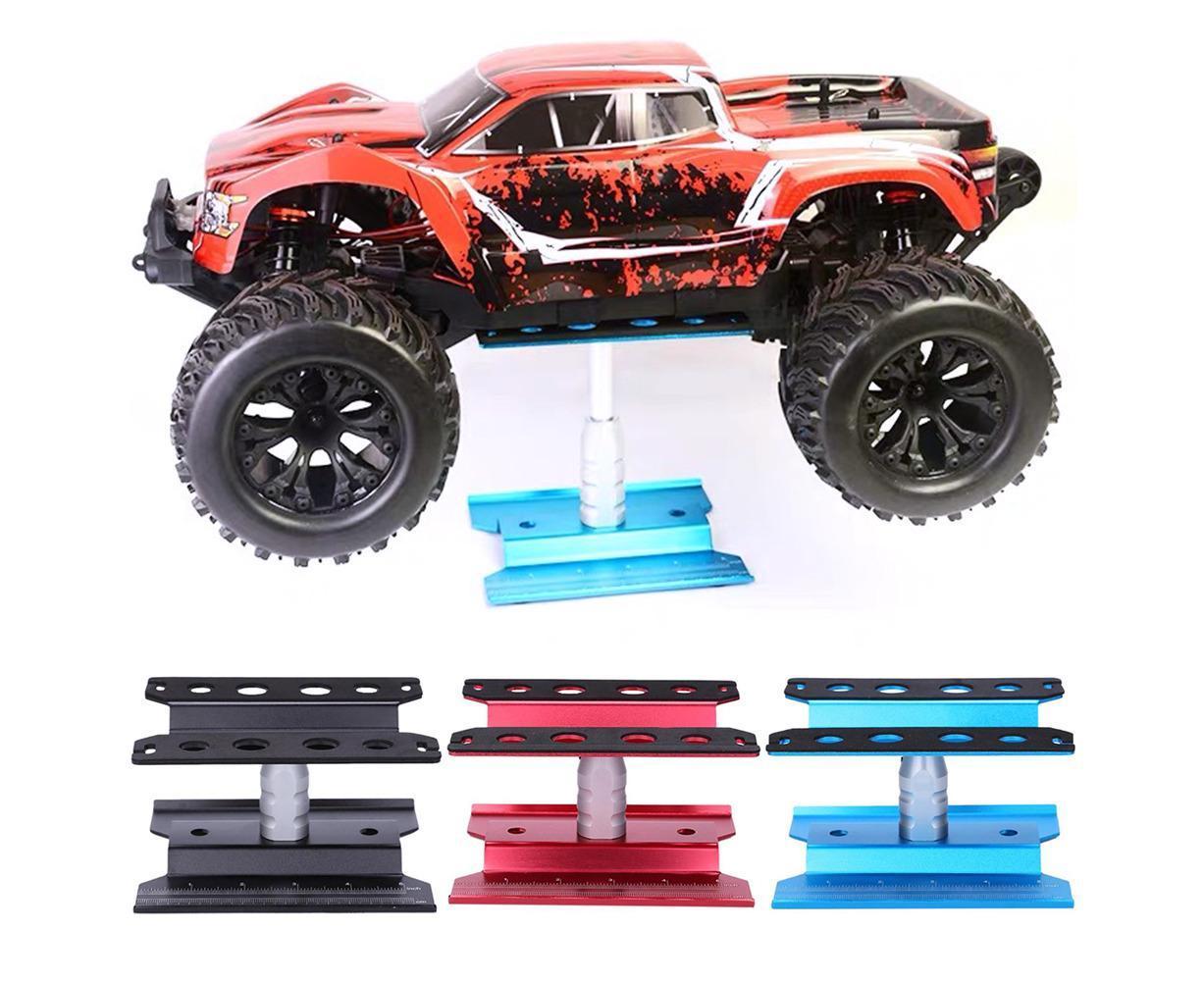 Metal Repair Station Stand Platform for 1/8 1/10 1/16 Remote Control Crawl Car Blue — image 2