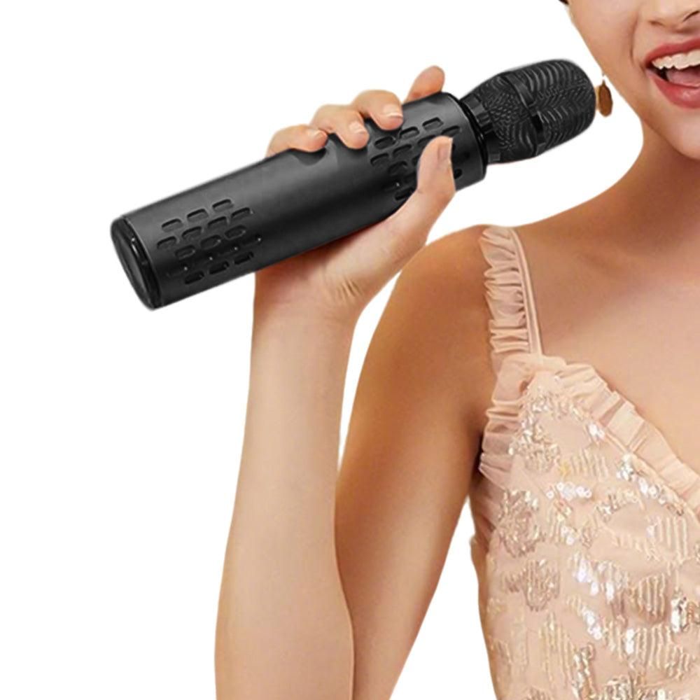 Multifunctional Wireless Bluetooth Karaoke Microphone Black — image 4