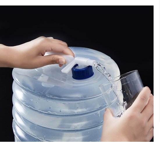 3 Liter Collapsible Water Bucket - Outdoor Picnic/Road Trip - Portable - Large Capacity Bucket - Collapsible Portable Bucket - Water Bucket โ image 4
