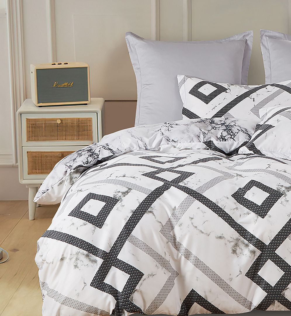 Ashwin Super King Size Quilt/Duvet Cover Set — image 3