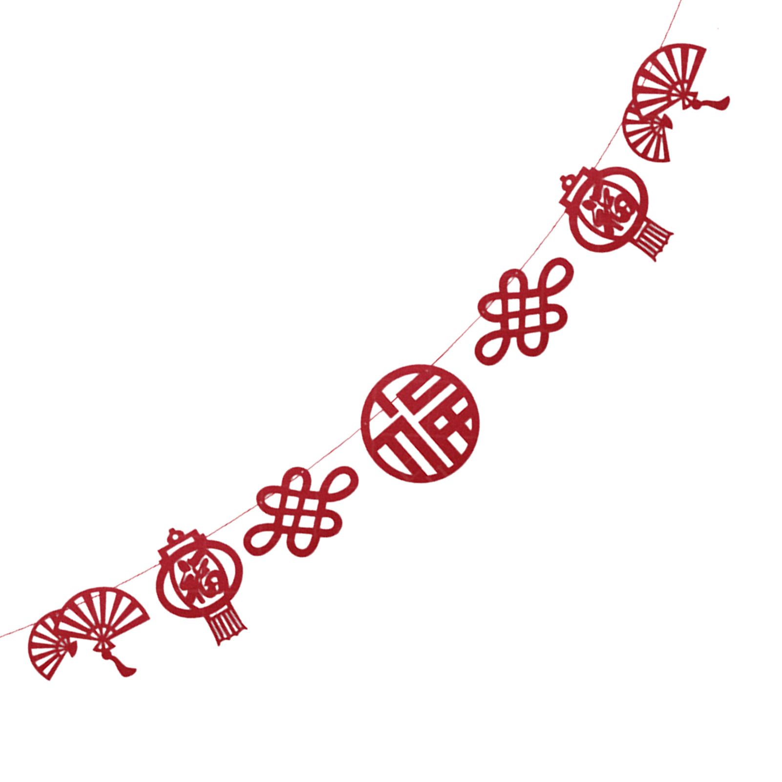 2023 Chinese New Year Banner Vivid Color Reusable Hanging Chinese Party Decoration for Shopping Malls Streets Companies Accessories โ image 3