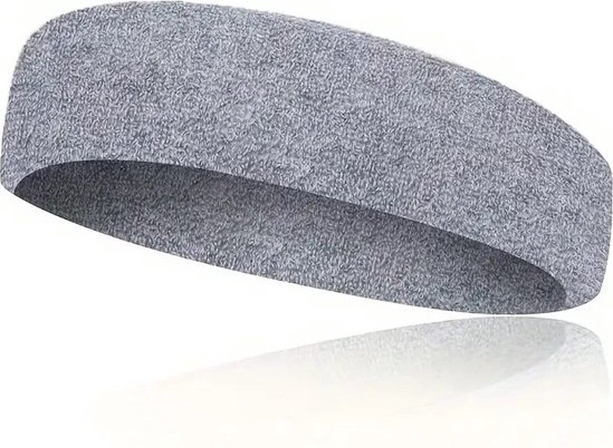 Headband | Sweatband | Sweatbands | Head | Sports band | Light Grey — image 3