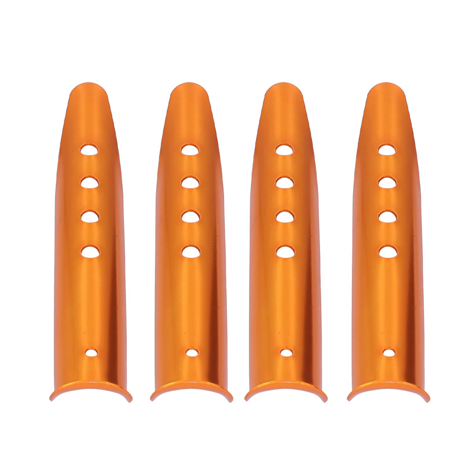 4PCS Tent Peg Stakes Portable Aluminium Alloy Canopy Nail for Outdoor Courtyard Camping Supplies — image 2