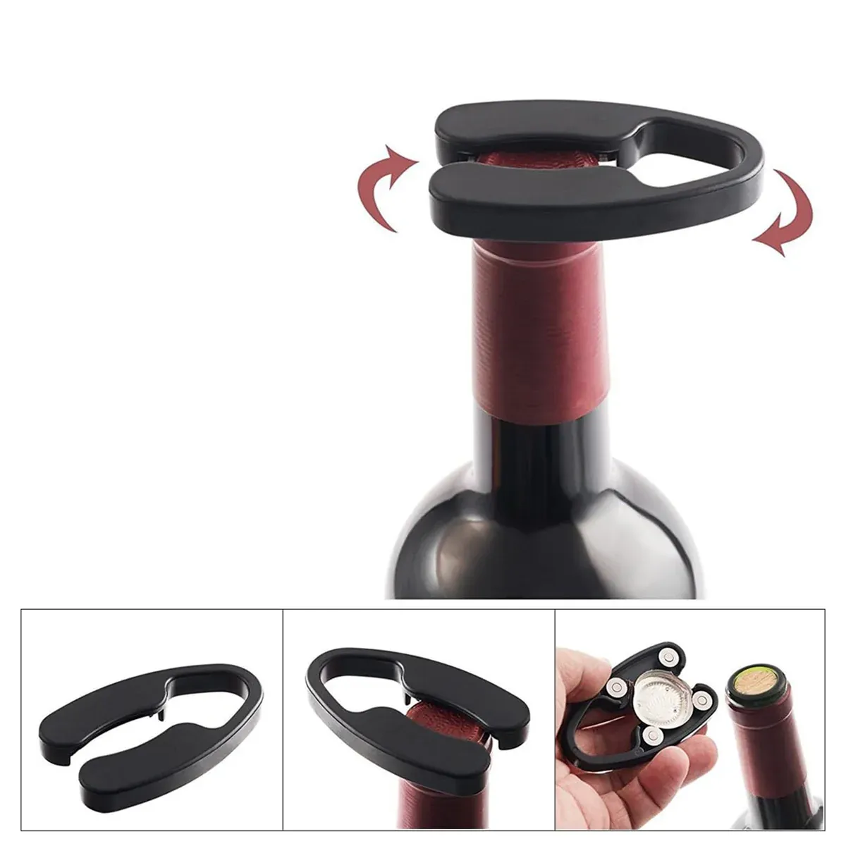 4PCS Wine Bottle Opener Set for Home Bar Kitchen Wine Lovers Birthday Gift โ image 5