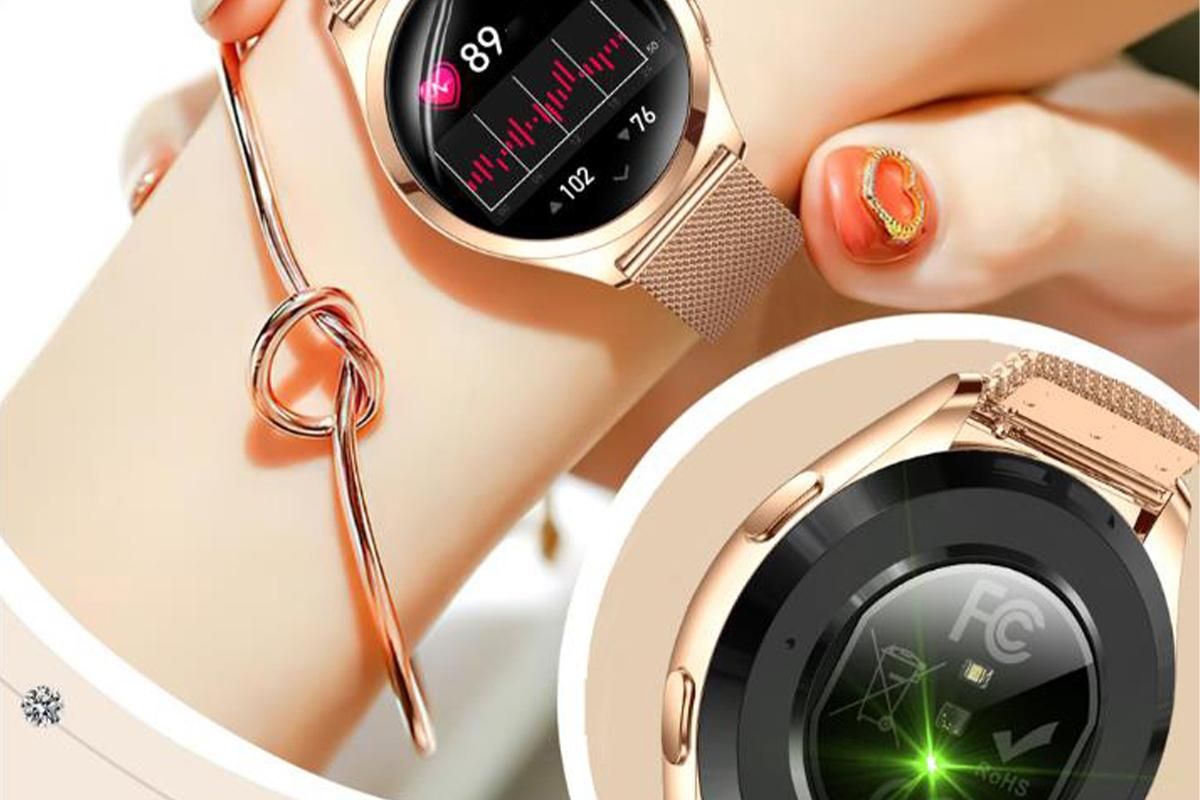 Smart Watch for Women Waterproof Smartwatch 100+ Sports Fitness Tracker-Gold — image 6