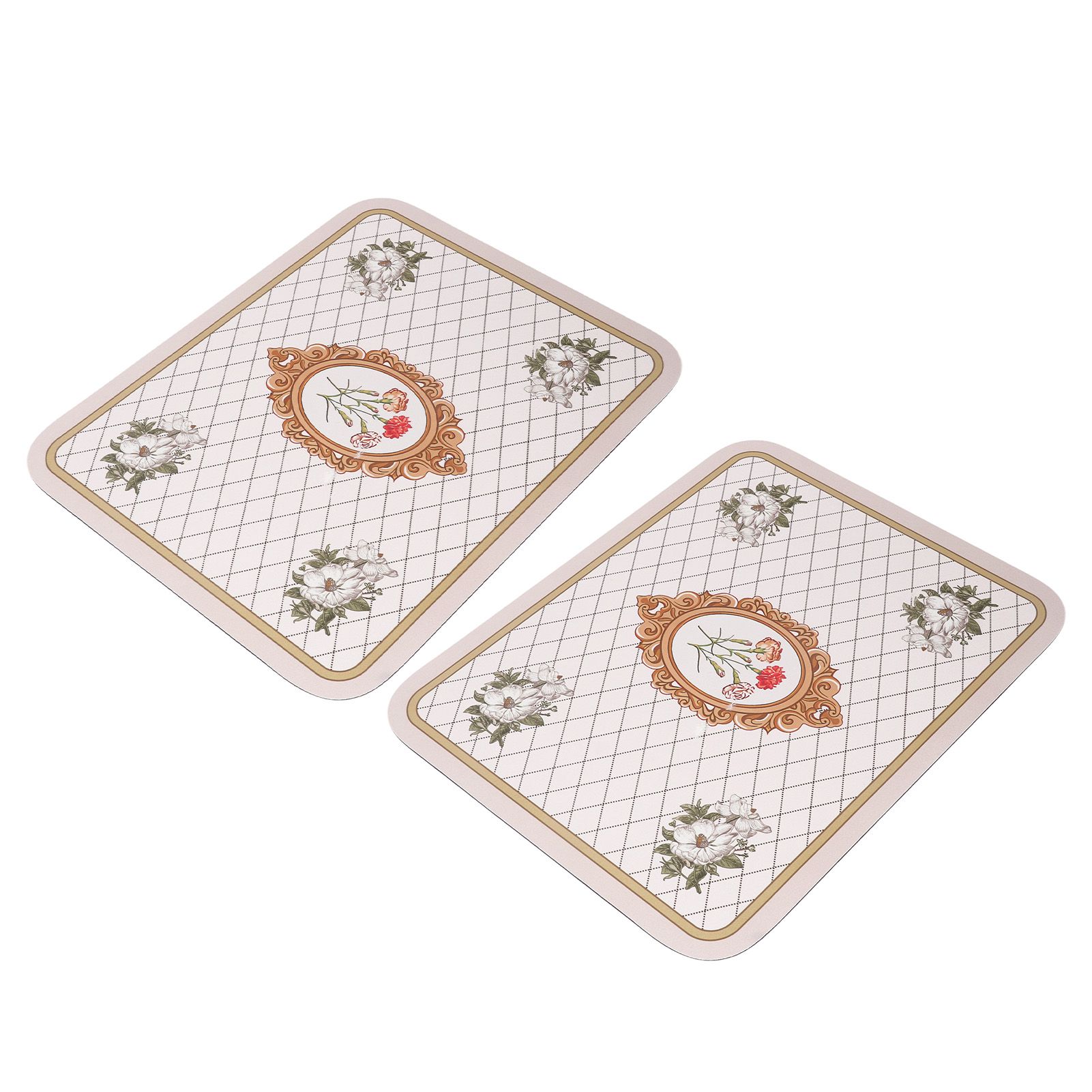 2PCS Coffee Mat Prevent Slip Waterproof Bottom Shockproof Absorbent Dish Drying Mat for Coffee Bar Accessories 50x60cm / 19.7x23.6in — image 5