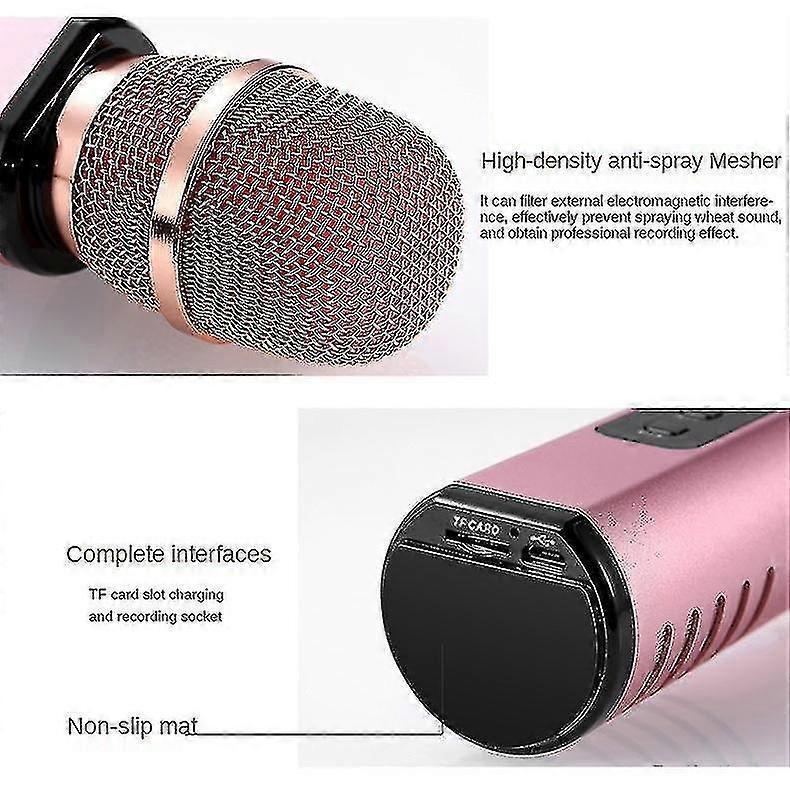 Multifunction Wireless Microphone - Audio Recording, Streaming, Singing Mic — image 3