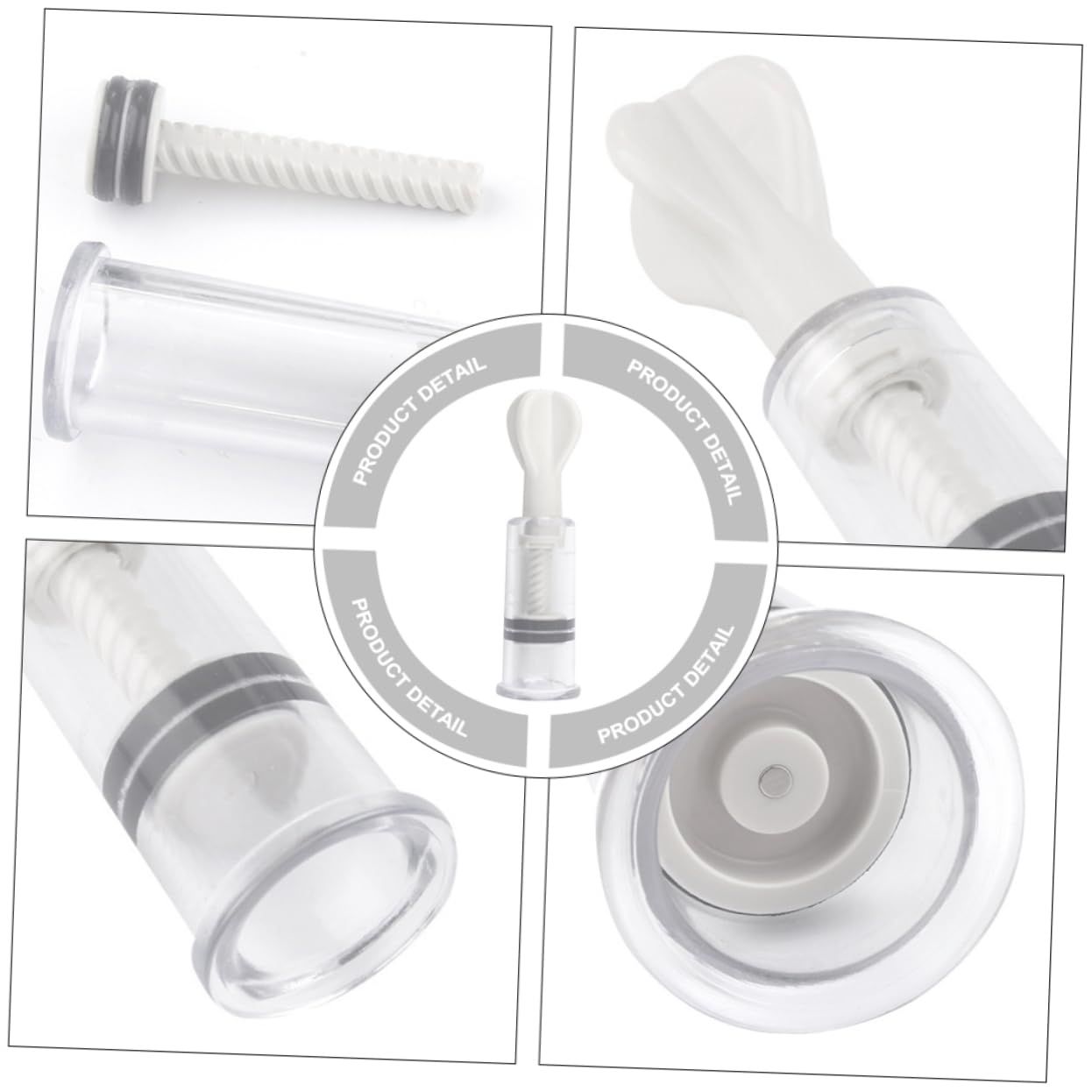 Nipple Suction Cups, Breastfeeding Care, Nipple Retractor, for Women with Inset Nipples and Breastfeeding Electric Foot Massage — image 5