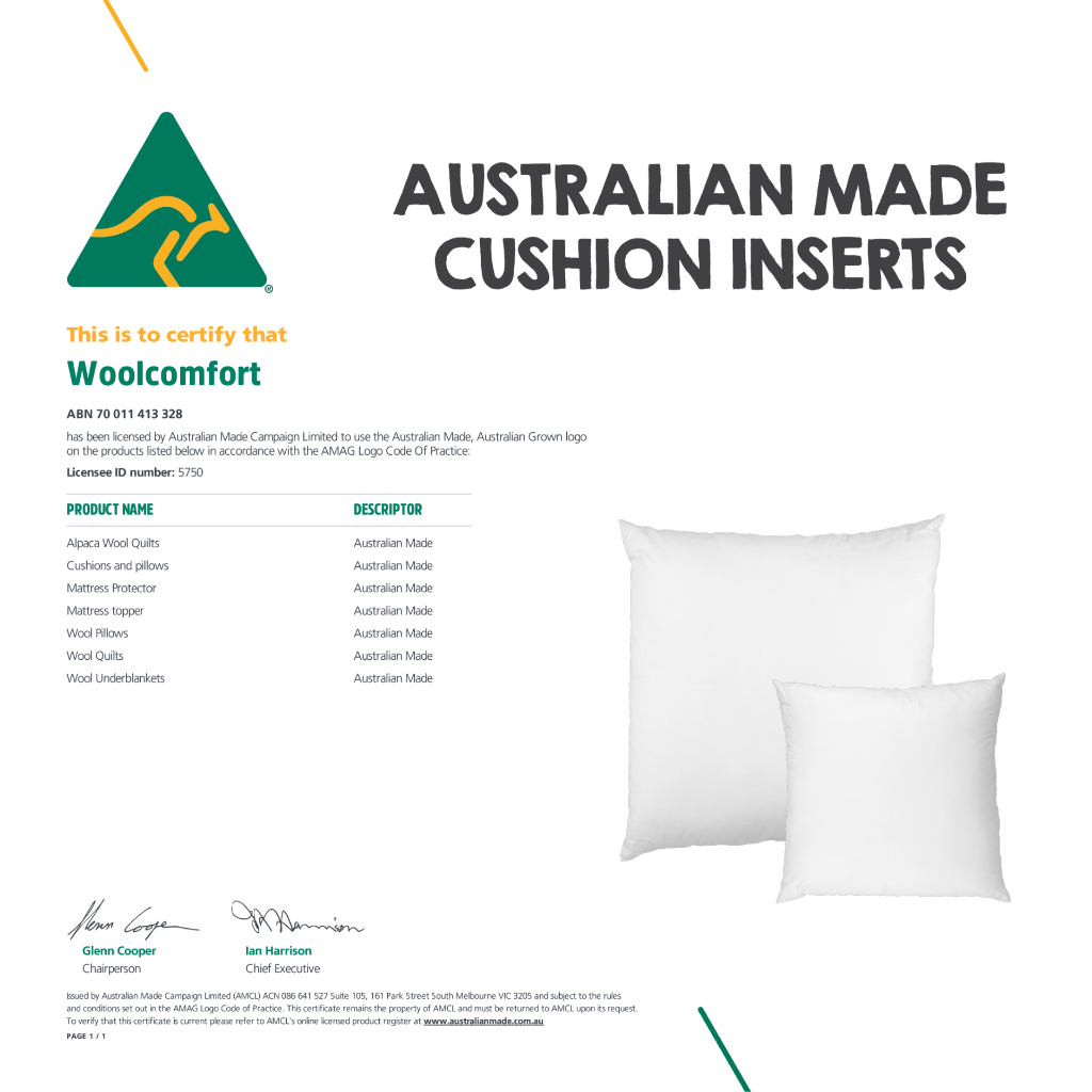 Luxor Four Pack 65x65cm Aus Made Hotel Cushion Inserts Premium Memory Resistant Filling โ image 2