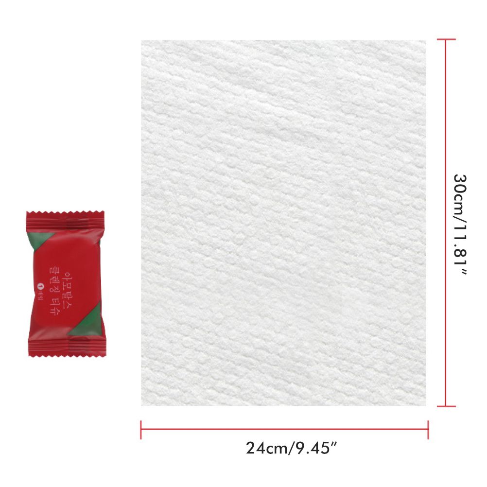 100Pcs One Time Compressed Towel Portable Travel Cotton Face Towel Outdoor Makeup Moistened Tissues — image 2