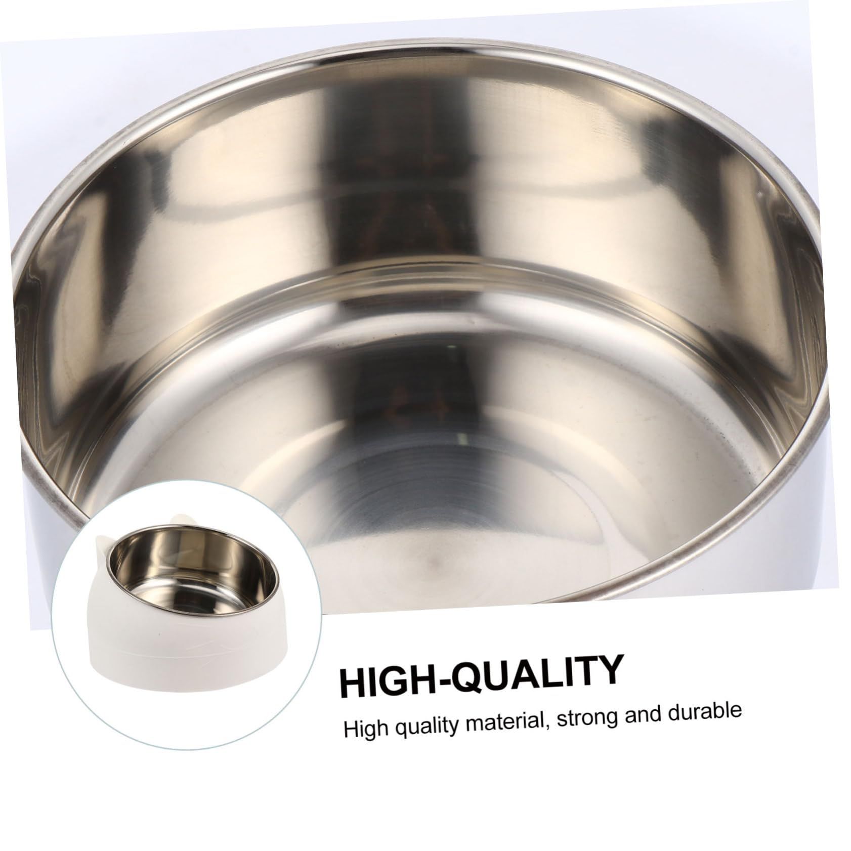 Stainless steel cat bowl — image 5