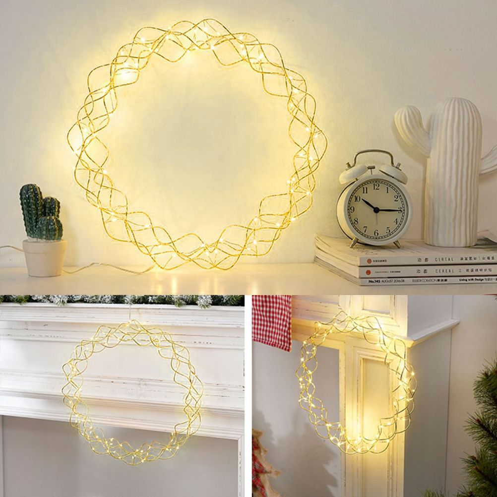 LED String Lights Round Battery Fairy Lights for Home Garden Window Wedding Party Christmas Decoration Indoor Outdoor โ image 2