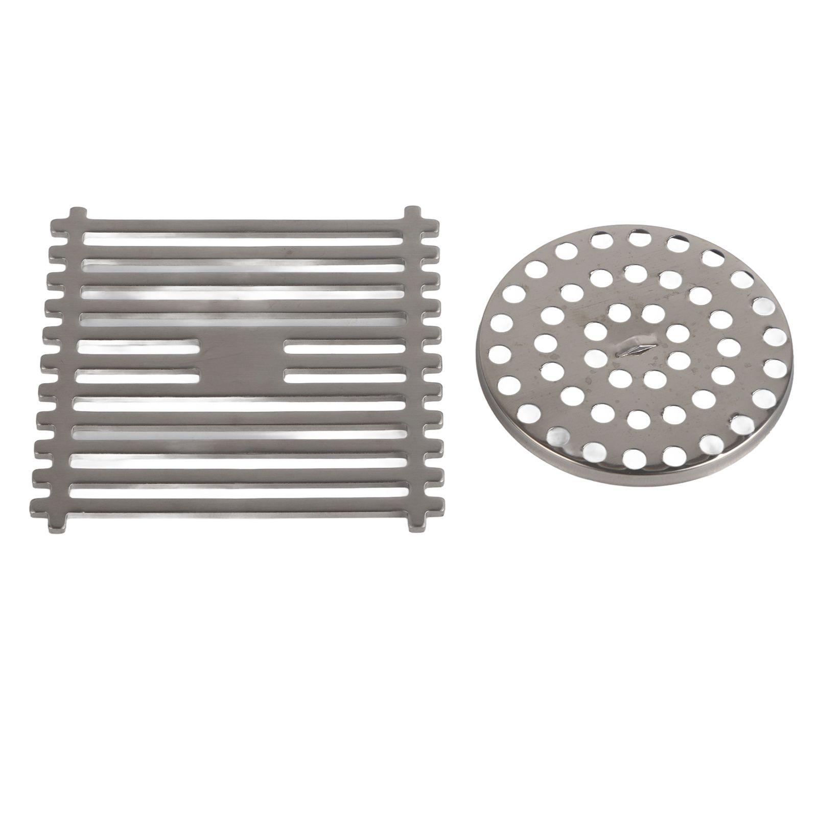 Large Flow Floor Drain Electroplating Squared Glossy Shower Floor Drain with Hair Filter for Bathroom โ image 2