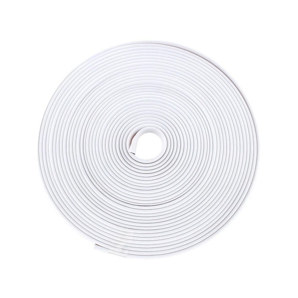 Ning zhi Rubber Car Wheel Hub Anti Scratch Strip 8m White( 8m )
