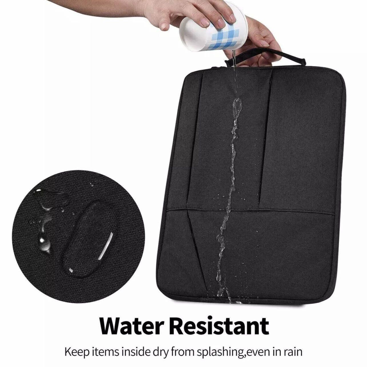 Laptop Sleeve Travel Bag Carry Case For MacBook Air Pro 14.1”-15.4” - Navy — image 4