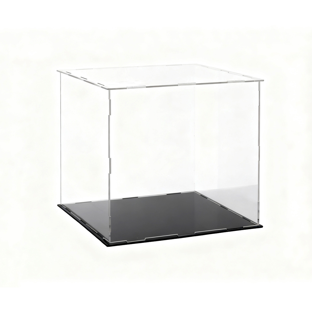 Artiss Clear Acrylic Display Case Dustproof Protection Box For Car Toys 30CM — image 2