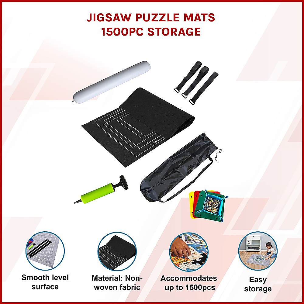 Jigsaw Puzzle Mats 1500pc Storage — image 3
