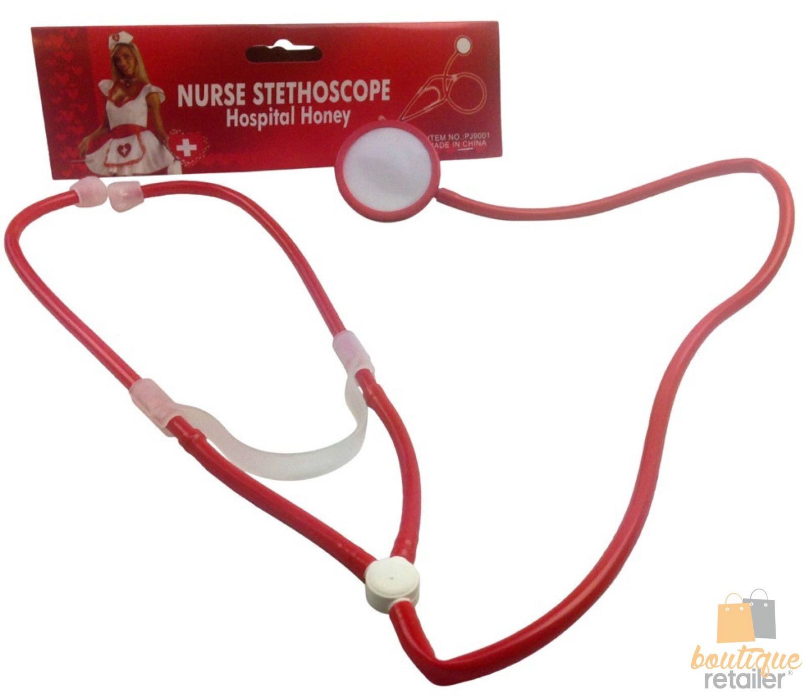 NURSE Party STETHOSCOPE Costume Accessory Fancy Dress Halloween Hospital Doctor โ image 3