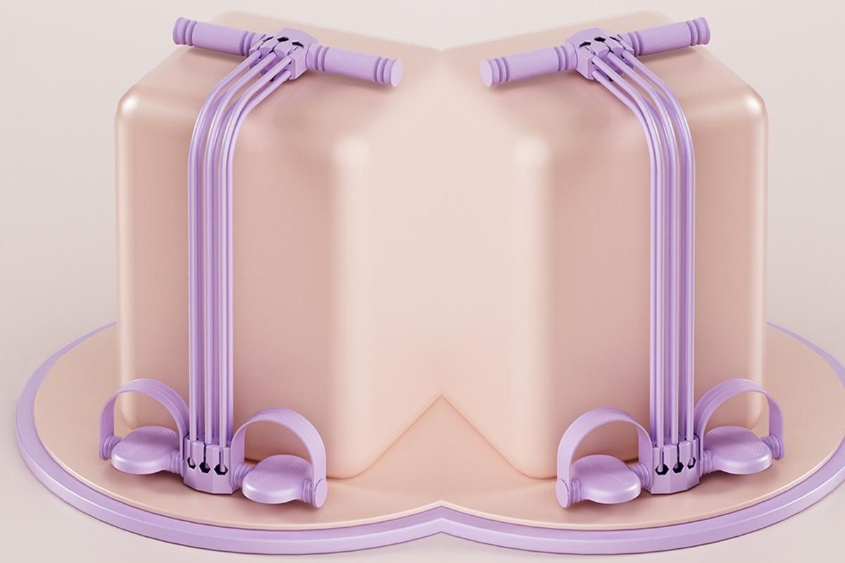 Pedal Resistance Band with Handles Adjustable Detachable Multifunction Pedal Resistance Band for Abs Arms Waist Legs Home Fitness - Purple โ image 6