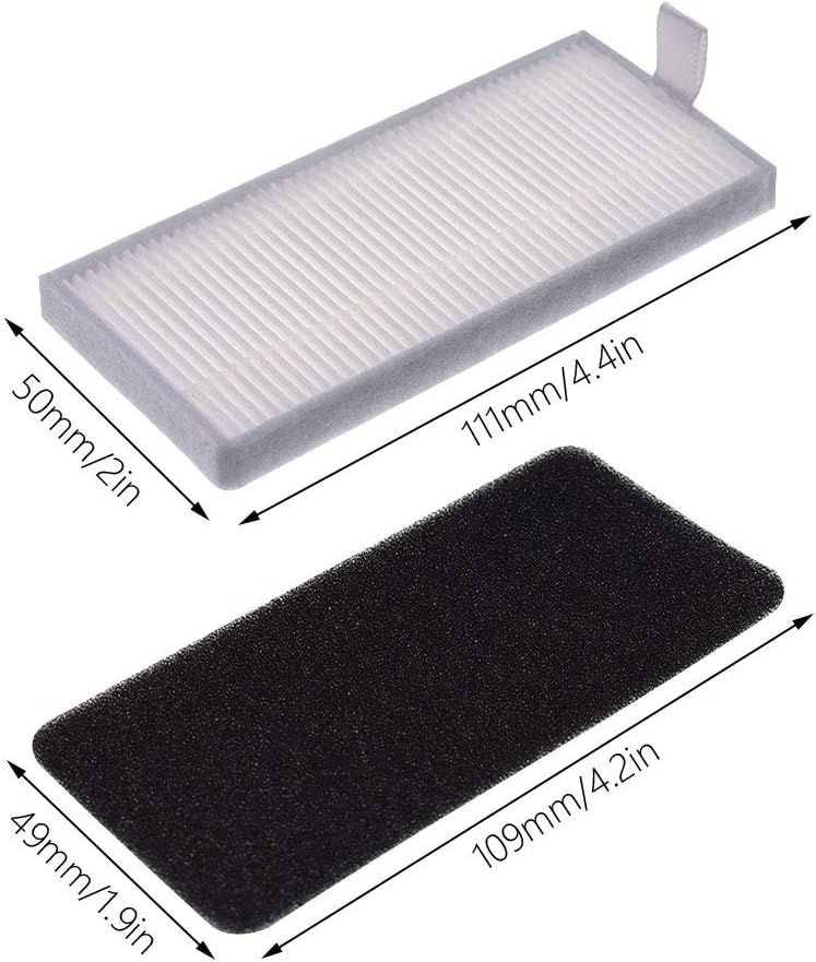 Replacement Accessories Kit Compatible or Ecovacs Deebot N79S N79 DN622 DN622.11 DN622.31 N79W N79se and Deebot 500 DC3G Robot Vacuum with 1 Roller Brush 3 — image 2