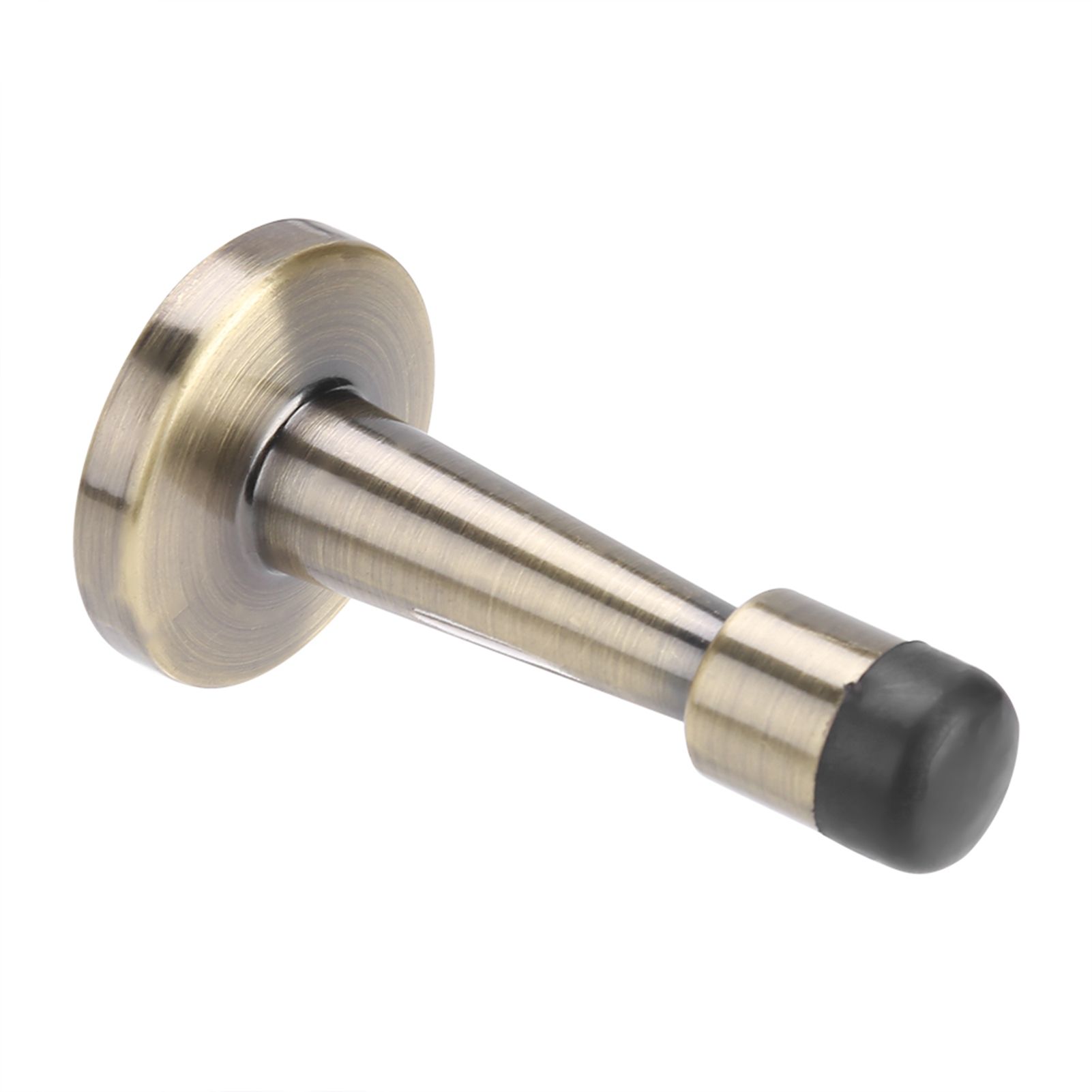 Zinc Alloy Rubber Anti Collision Door Stopper Holder Home Hotel Office Accessory (Bronze) โ image 6