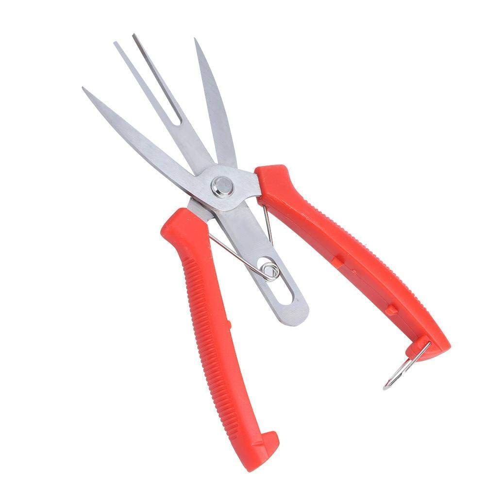 Stainless Steel Forging Apple Pear Tree Garden Scissors for Plant, Double Mouth Scissors Gardening Cutting Shears Pruning Tools — image 4