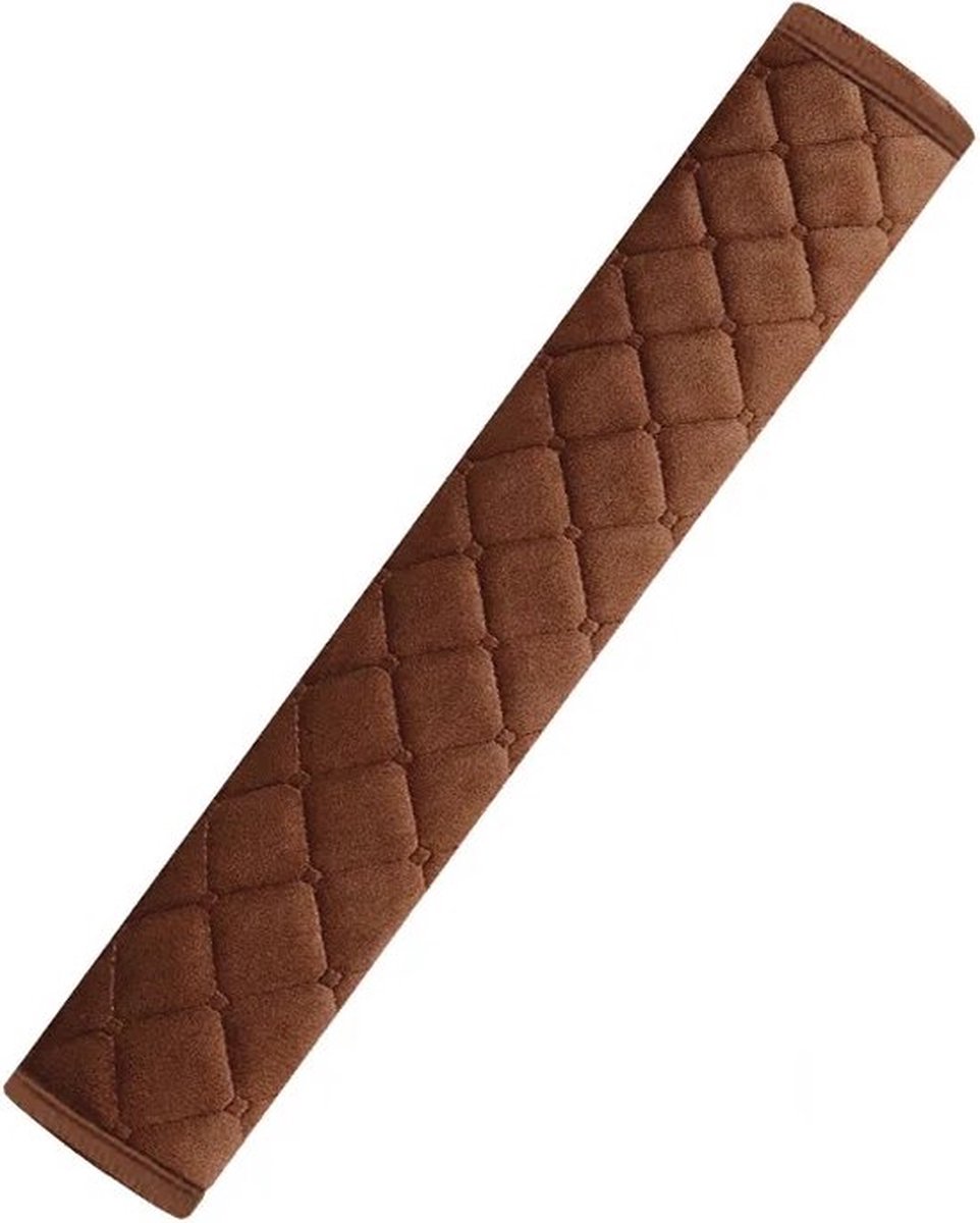Luxury Car Seatbelt Cover | Seatbelt Protector | Seatbelt Cushion | Car Safety | Safety Belt Cushion Pads | Brown — image 5