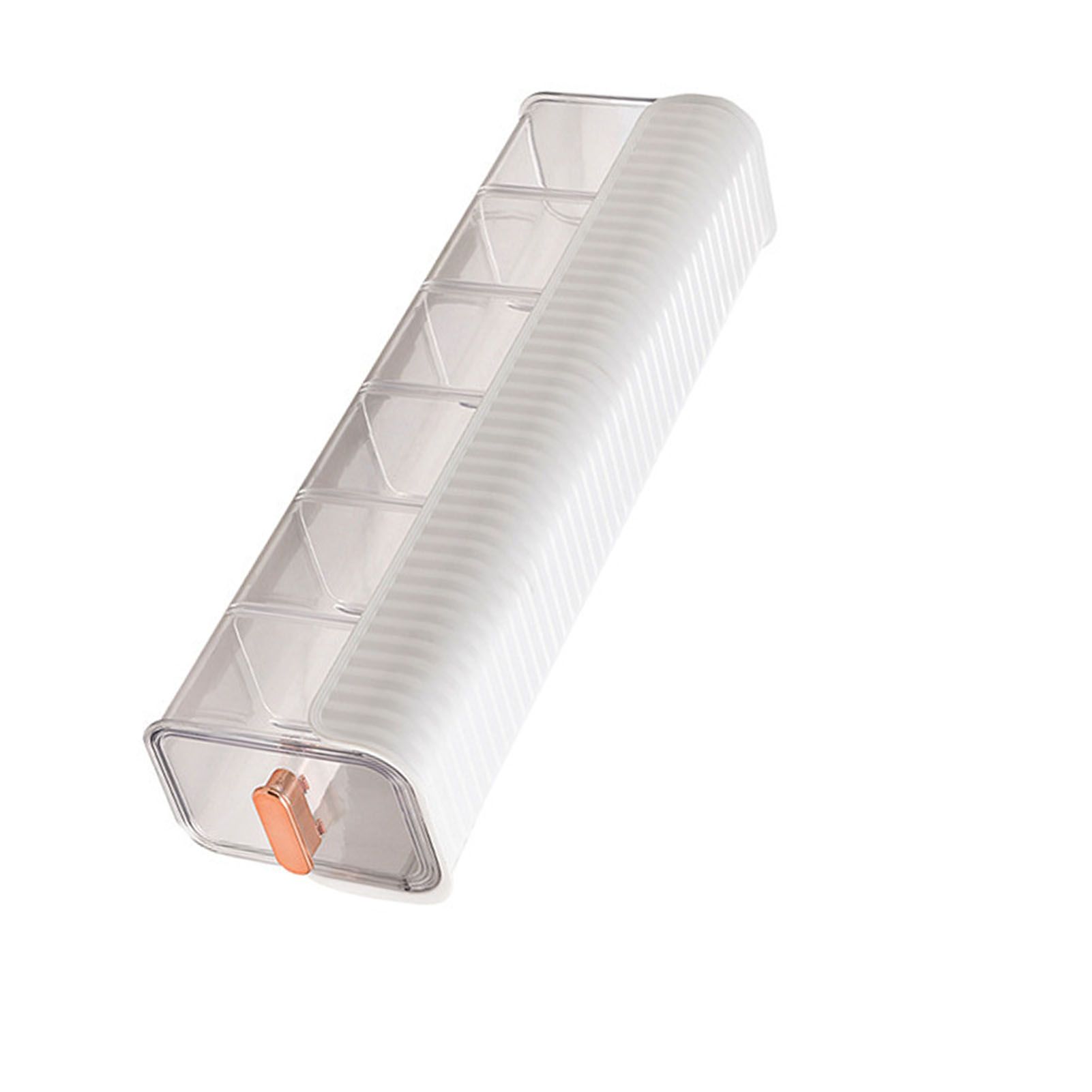 Wall Underwear Organizer Detachable Dustproof Moistureproof Wall Mount Drawer Organizer for Bedroom Home White — image 3