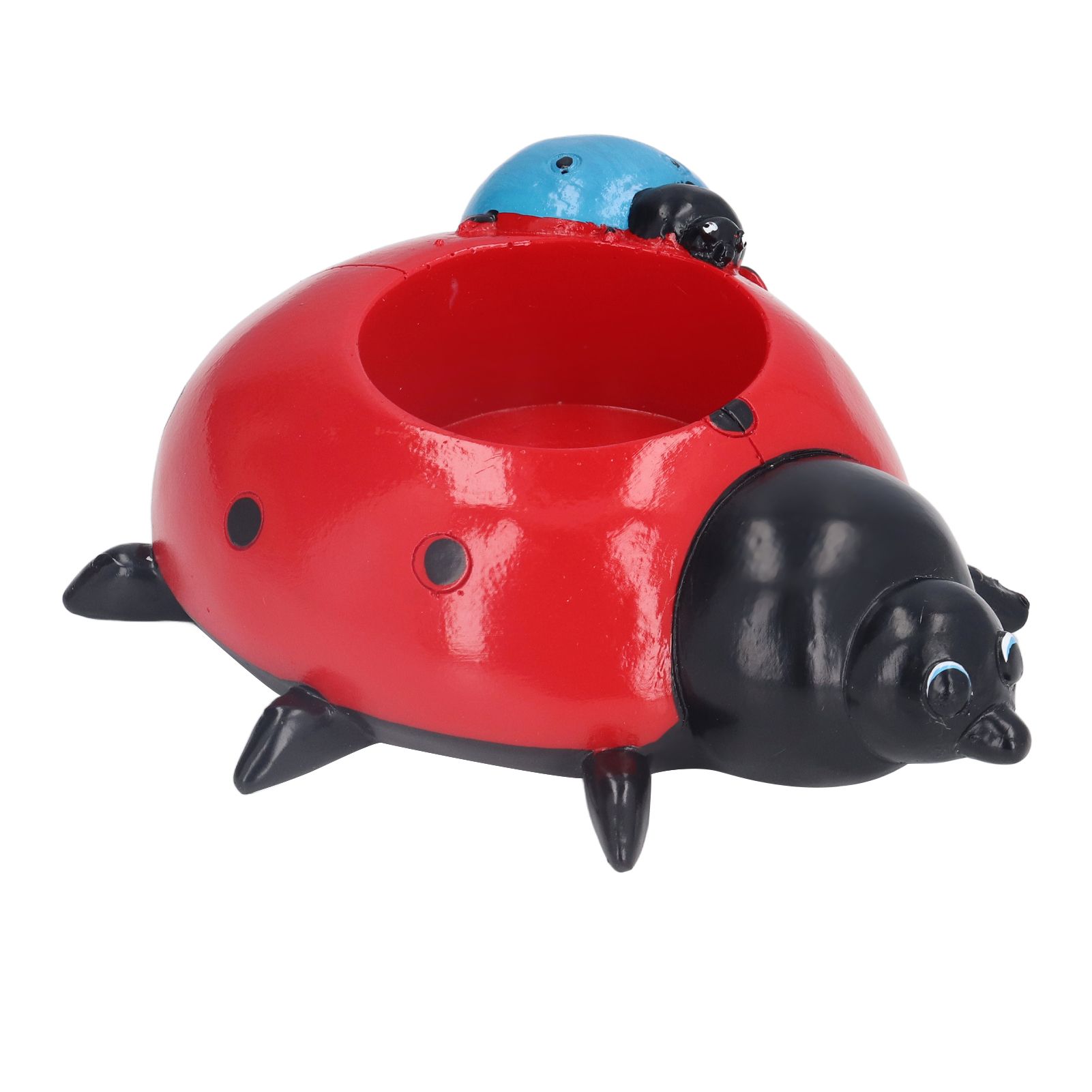 Ladybugs Flower Pot Simulation Cute Resin Animal Succulent Plant Container for Garden Decorations W93 — image 5