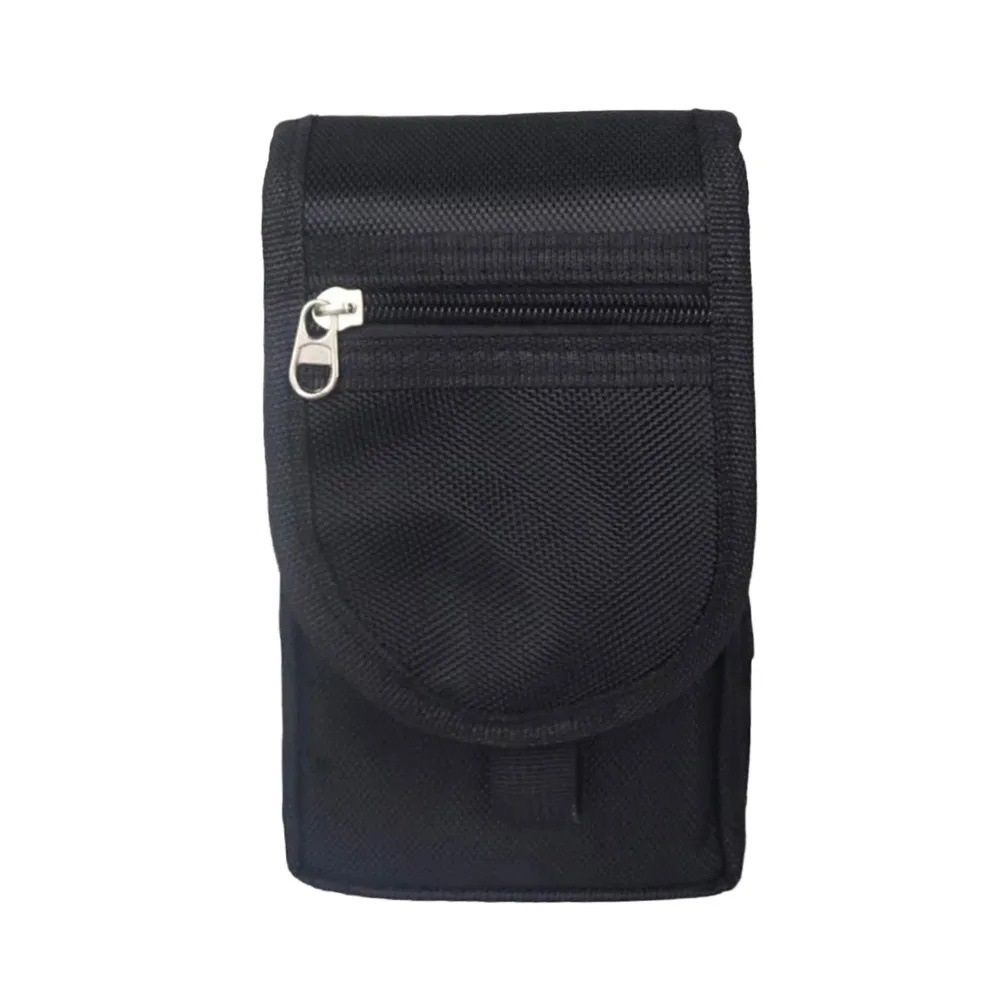 2pcs Dual Phone Holster with Belt Clip,Large Belt Smartphone Pouch for Men,Multi-Function Compatibility Mobilephone Case for Daily Use(black) — image 3