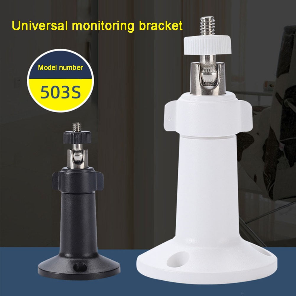 360° Rotating Universal Monitoring Bracket Indoor Outdoor Universal Camera Base Outdoor Camera Base Monitoring Accessories Black Smile Home Black — image 5