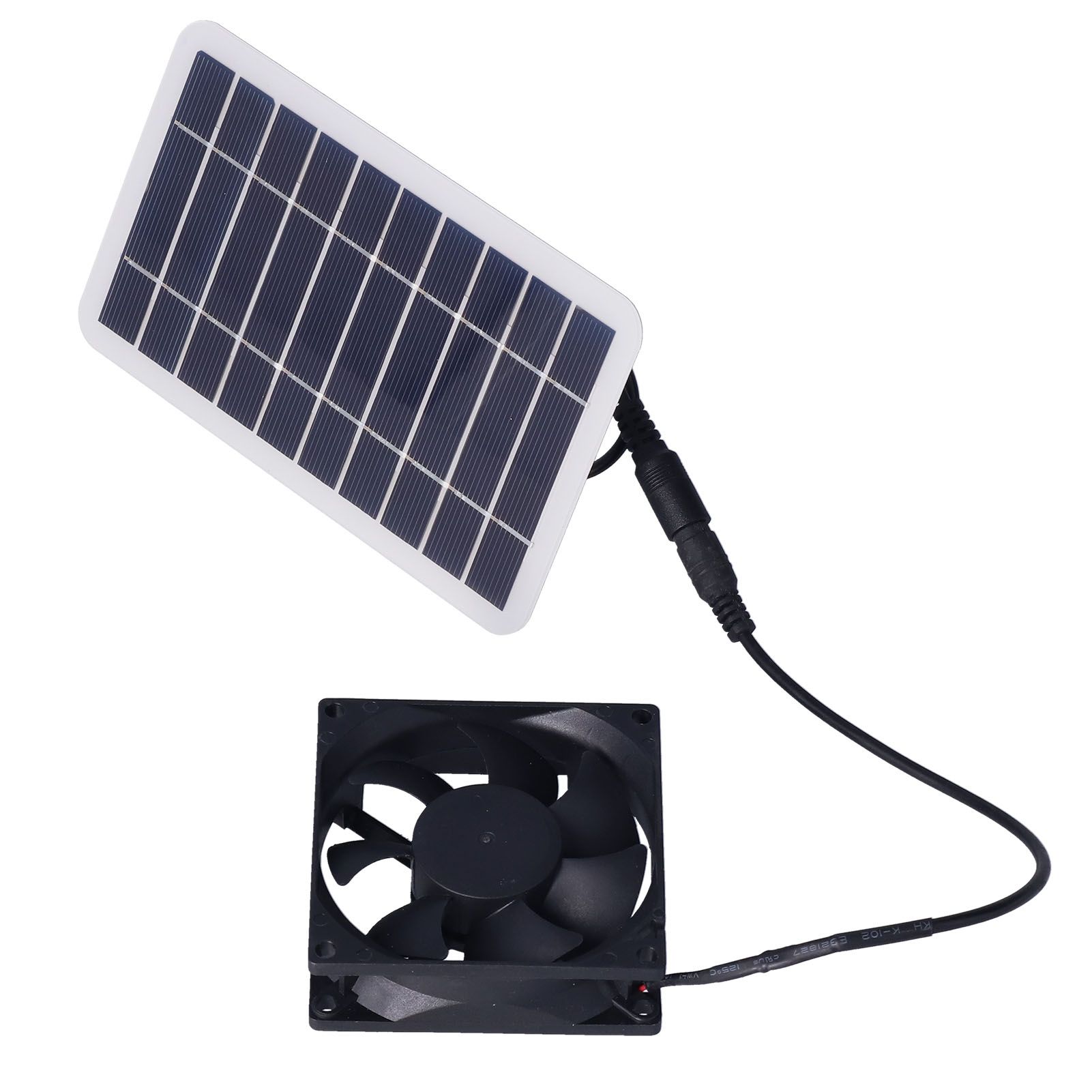 2.5W Solar Panel Fan Solar Pet Exhaust Air Flowing Fan for Outdoor Breeding Planting โ image 6