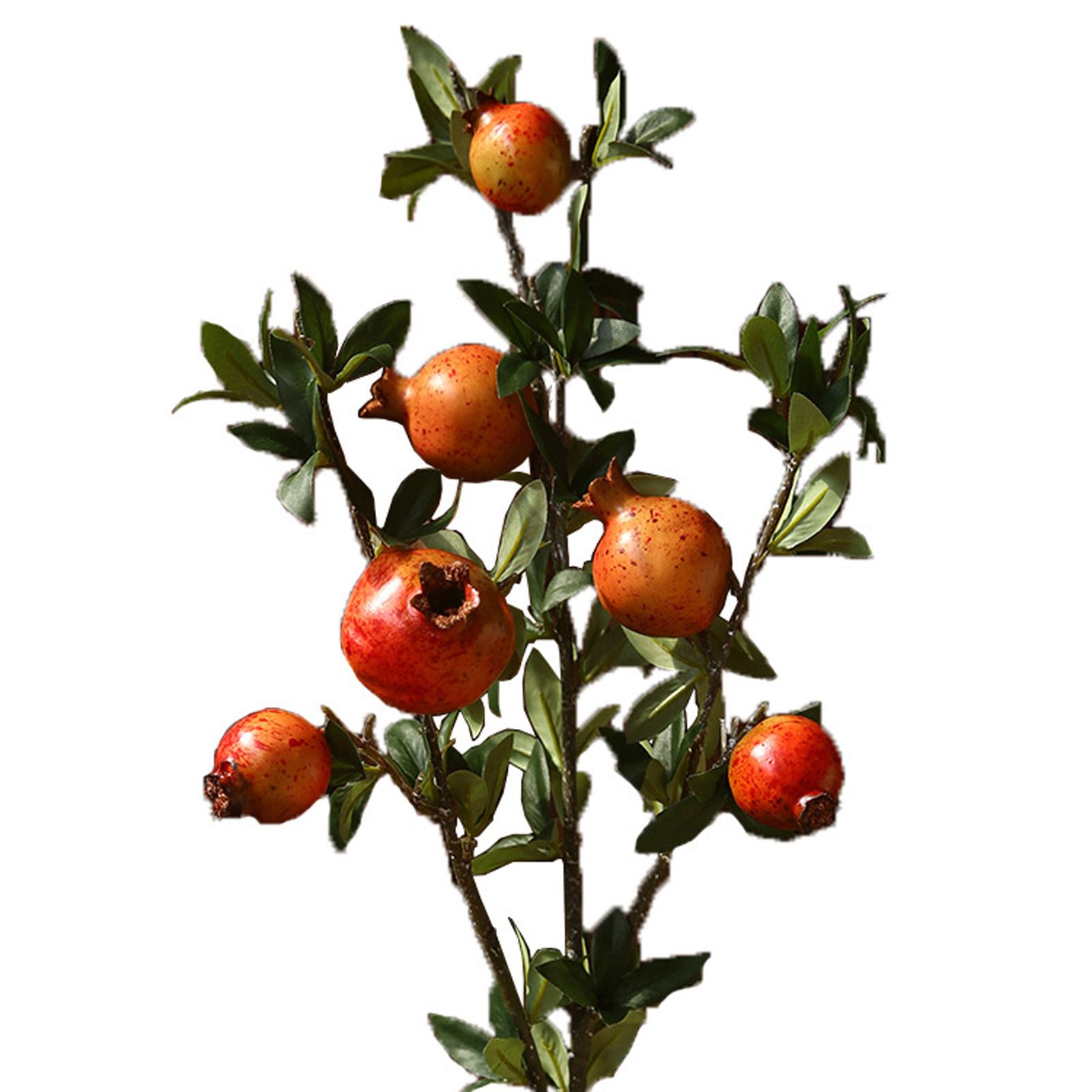 American Artificial Pomegranate Fruit Simulation Flowers Fake Fruits for Home Hotel Decoration — image 5
